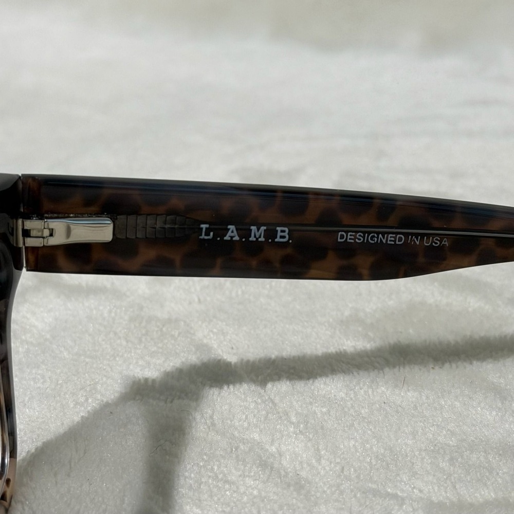 L.A.M.B.‎ LAMB Eyeglasses Frames Tortoise As Is Glasses Prescription Left In - Picture 11 of 12